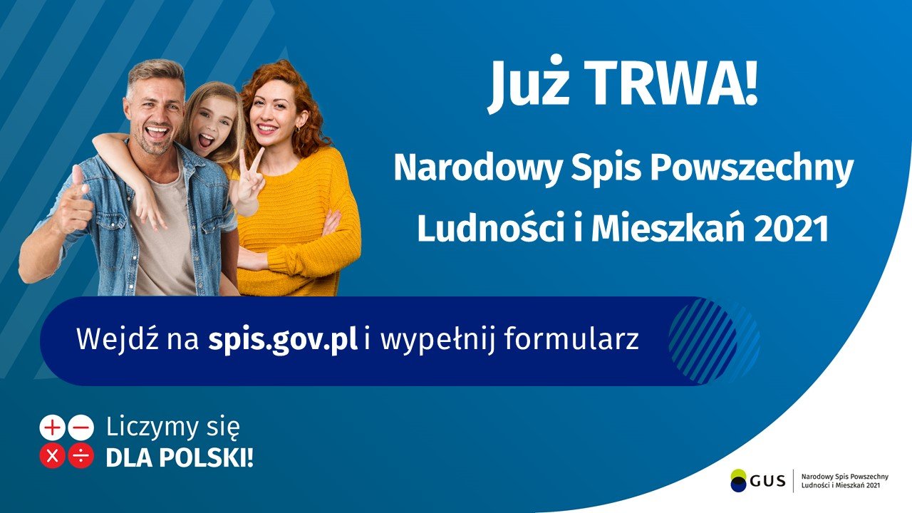 NARODOWY SPIS POWSZECHNY LUDNOŚCI I MIESZKAŃ 2021