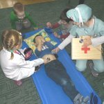 "Misie" poznawały zawód lekarza