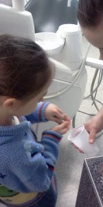 Motylki i Kotki w gabinecie stomatologicznym