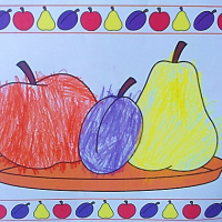 Owocowa jesień w przedszkolu.