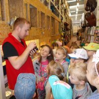 „Zielone zajęcia” w sklepie „Majster”.