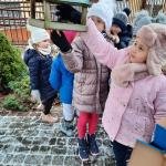 „Smerfy” rozpoczęły akcję „Przedszkolaki dokarmiają ptaki”.