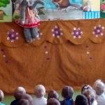 Kolejne spotkania teatralne w naszym przedszkolu. 