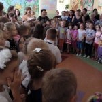Uroczyste zakończenie roku przedszkolnego.